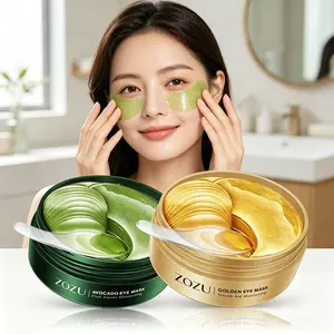 ZOZU Avocado Collagen Seaweed Eye Mask 2PCS |   Firming Hydrating Under-Eye Patches for Tired Eyes