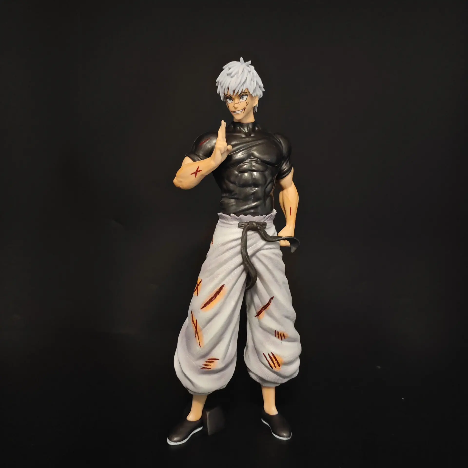 Three-Headed Five-Pathway Understanding Handmade Model Statue, Jujutsu Kaisen Anime Figure, Decoration Figure, Decorative Figures, Trendy Collectible Decorative Item, Perfect Gift for Fans