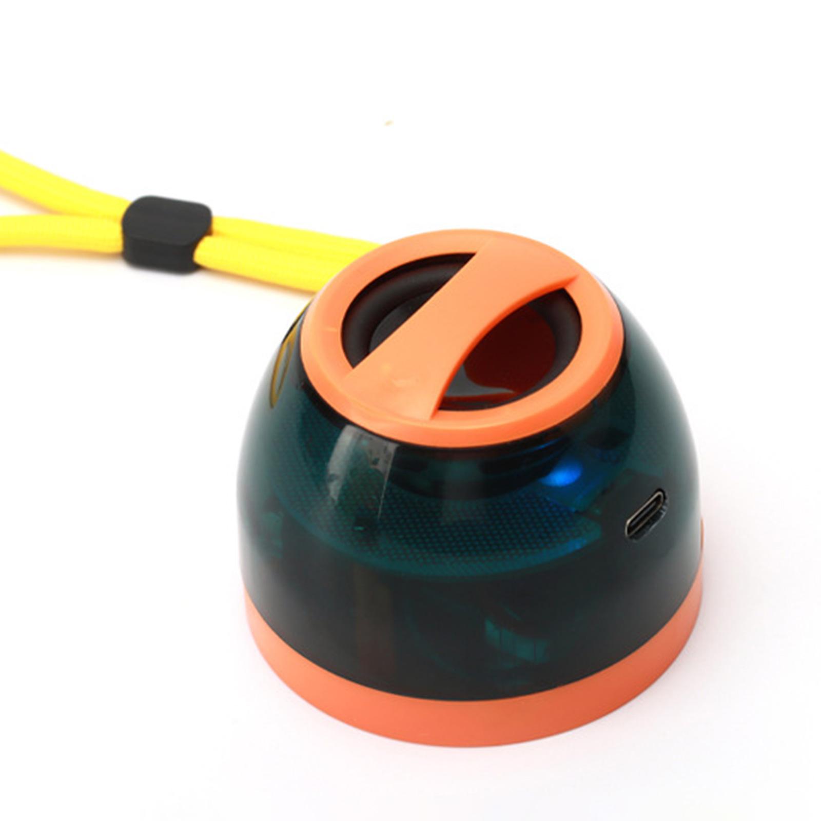 Desktop Wireless BT Speaker with Lanyard Magnetic Phone Holder Mini BT Speakers Subwoofers with RGB Light 5100mAh Battery Power