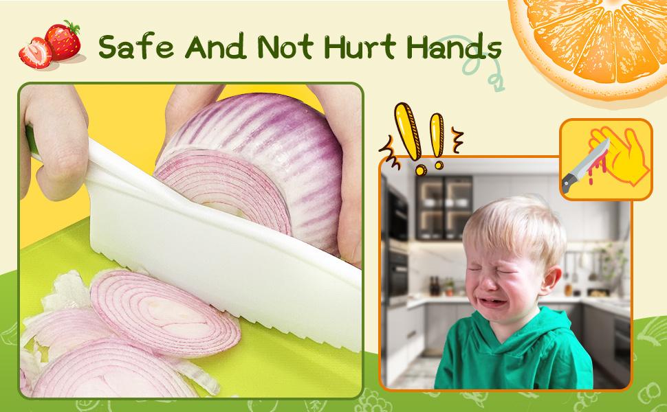 15 Pieces Kids Safe Knife Set for Real Cooking Child-Friendly Plastic Chef Tools Montessori Kitchen Toys for Toddlers with Bright Colors Gifts for Boys and Girls