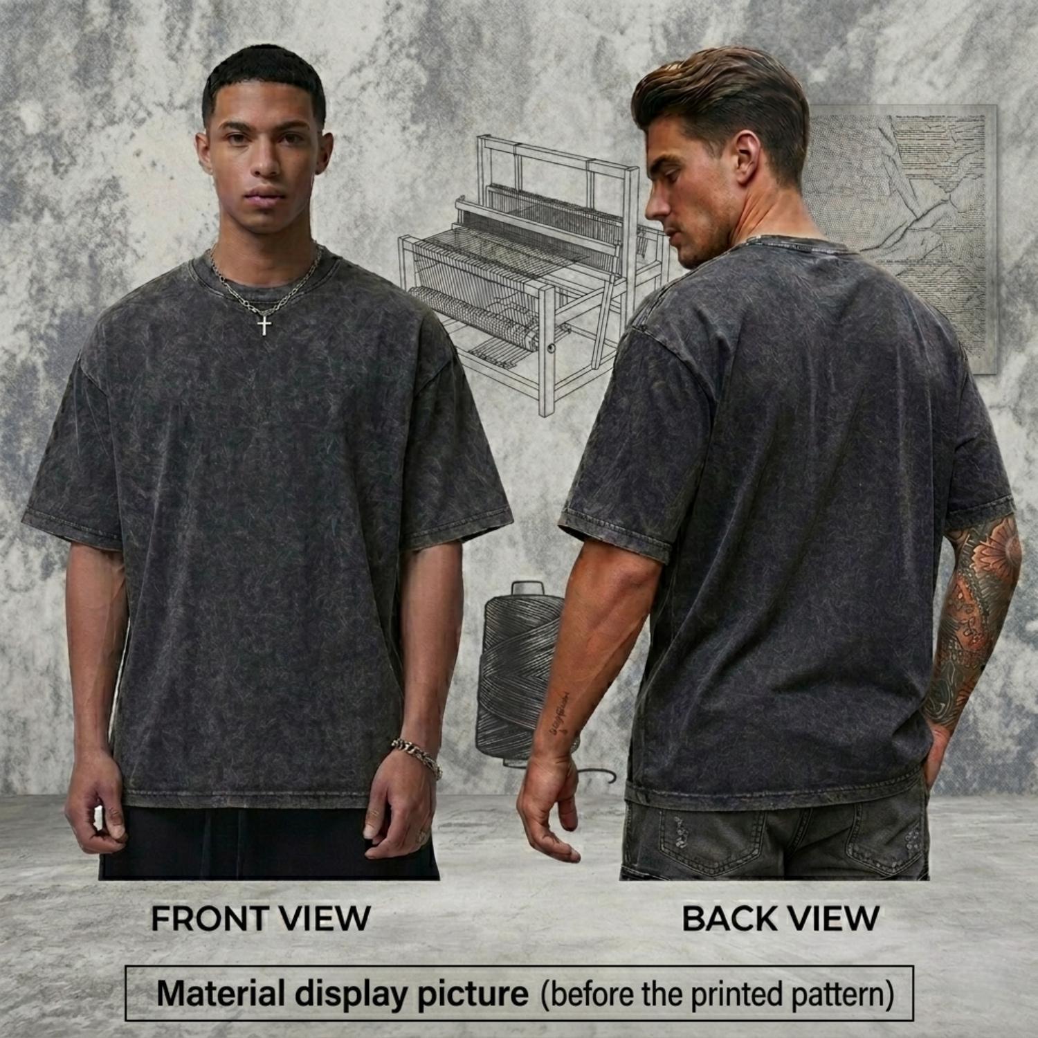 Vintage Washed Anti ICE Magazine Letters Unisex Tee | Cotton Double-Sided Short Sleeve No One Is Illegal On Stolen Land ICE OUT Vintage Washed Anti ICE Magazine Letters Unisex Tee | Cotton Double-Sided Short Sleeve No One Is Illegal On Stolen Land ICE OUT