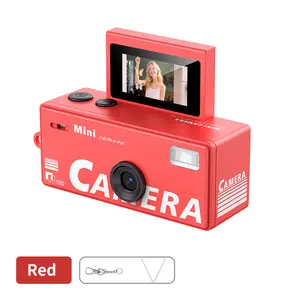Digital Camera 180° Flip Screen Selfile Keychain Camera Retro Support Memory Card HD Very Small Camcorder Video Recorder cycling bike pet Magnetic Wireless