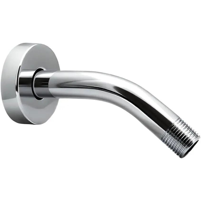 6-inch Stainless Steel Shower Arm for Shower  Extension with Flange