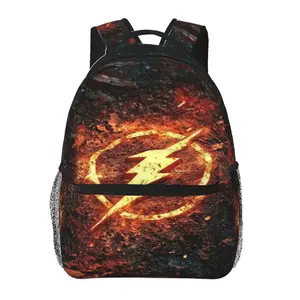 Flash4 backpack, anime bookbag cartoon lightweight backpacks,adjustable straps book bags for teens girls boys, fashionable unisex school bag, kids bags for office travel college work school, gift
