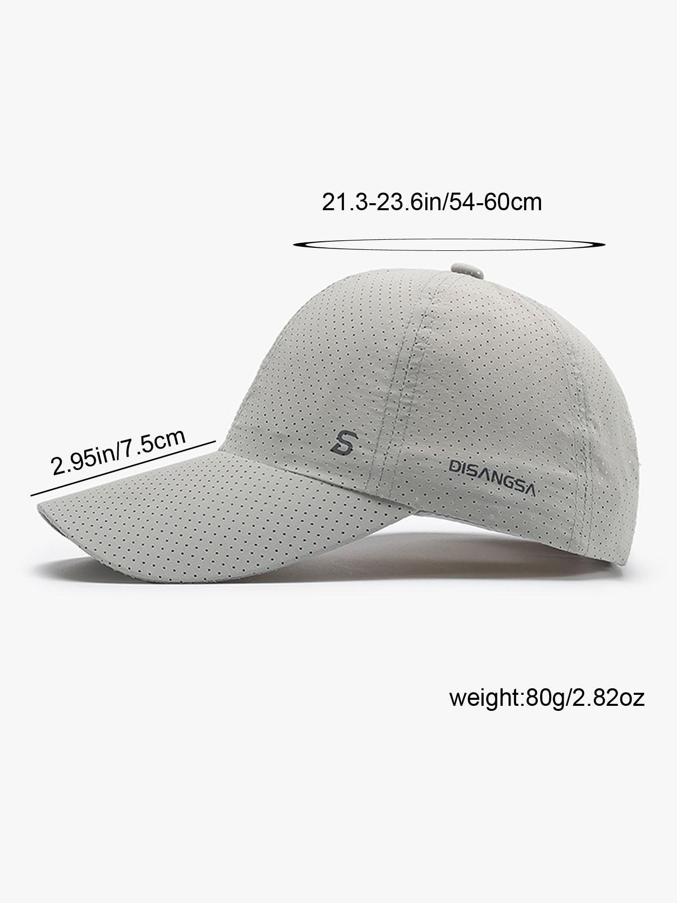 1pc Quick-Dry Performance Golf Cap with Perforated Mesh - Letter Printed Design, Trucker Hat, Adjustable Fit, 6 Colors Available, Golf Accessories, Perfect for Travel, Sports, Running, And Gift Giving 1pc Quick-Dry Performance Golf Cap with Perforated Mesh - Letter Printed Design, Trucker Hat, Adjustable Fit, 6 Colors Available, Golf Accessories, Perfect for Travel, Sports, Running, And Gift Giving