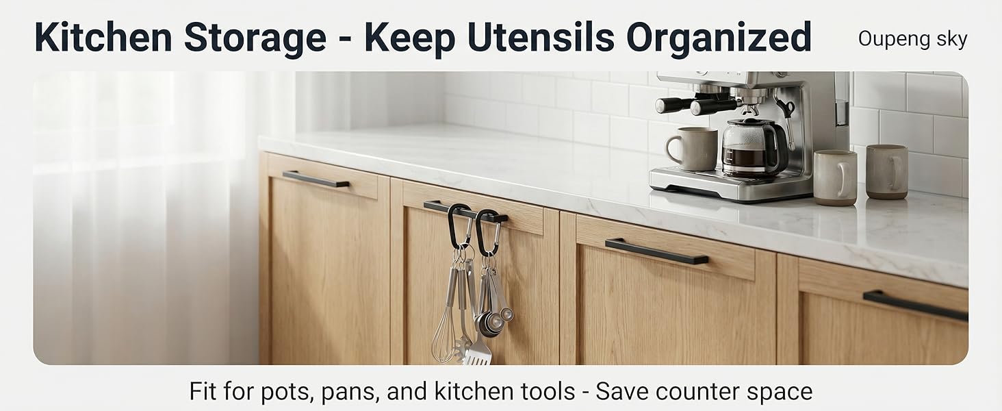 12PCS Carabiner Keychain Clip-3" Aluminum Caribeener Key Clip,D Ring Shape Nonlocking Carabeaner Hook Buckle,Multi-Function Spring Snap Key Clips Tool for Home,Camping,Hiking,Traveling,Backpack 12PCS Carabiner Keychain Clip-3" Aluminum Caribeener Key Clip,D Ring Shape Nonlocking Carabeaner Hook Buckle,Multi-Function Spring Snap Key Clips Tool for Home,Camping,Hiking,Traveling,Backpack