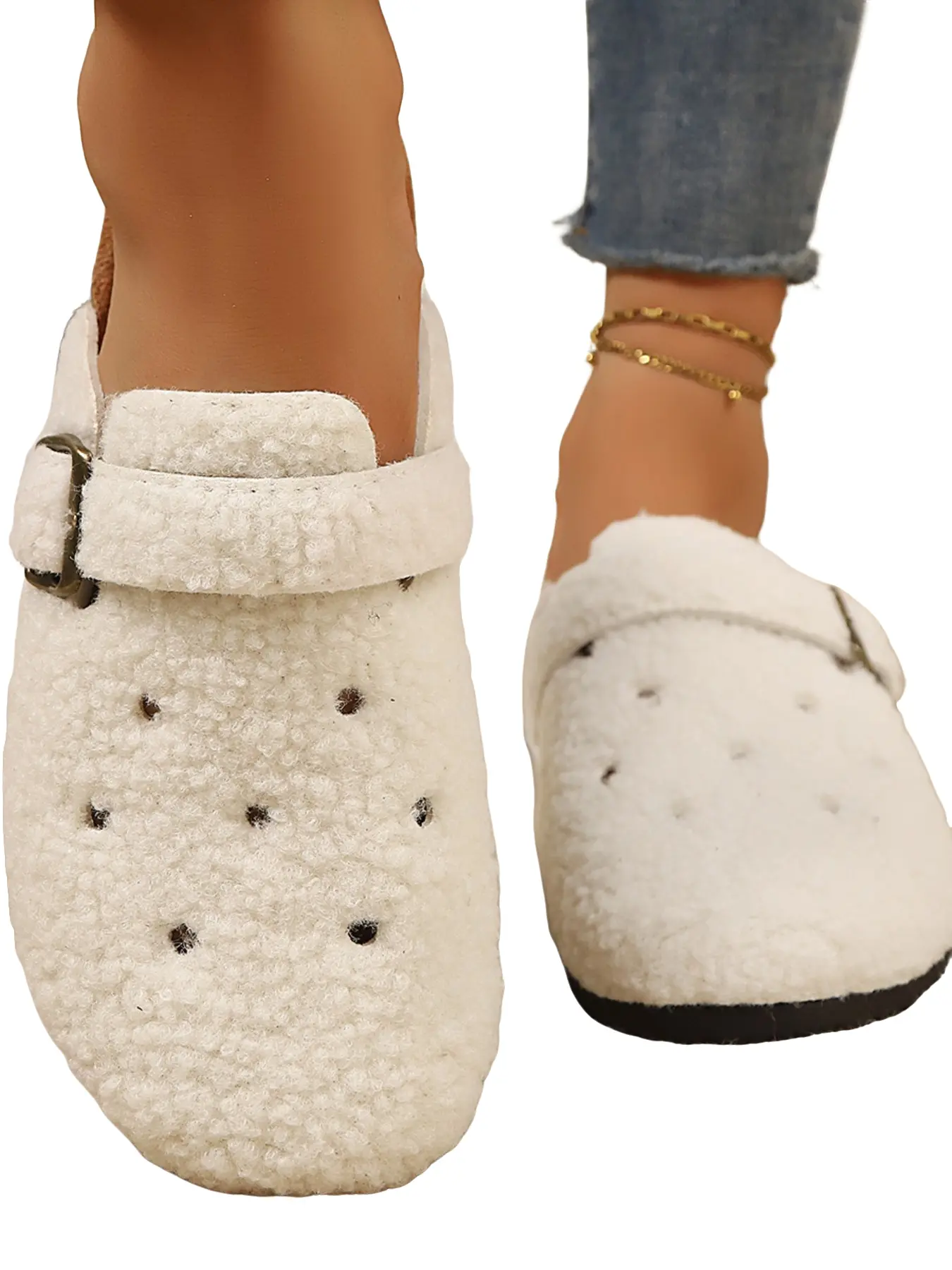 Vintage Women's Slippers, Daily Wear Versatile Warm Slippers, Comfortable Footwear for All Seasons, Perfect for Home & Casual