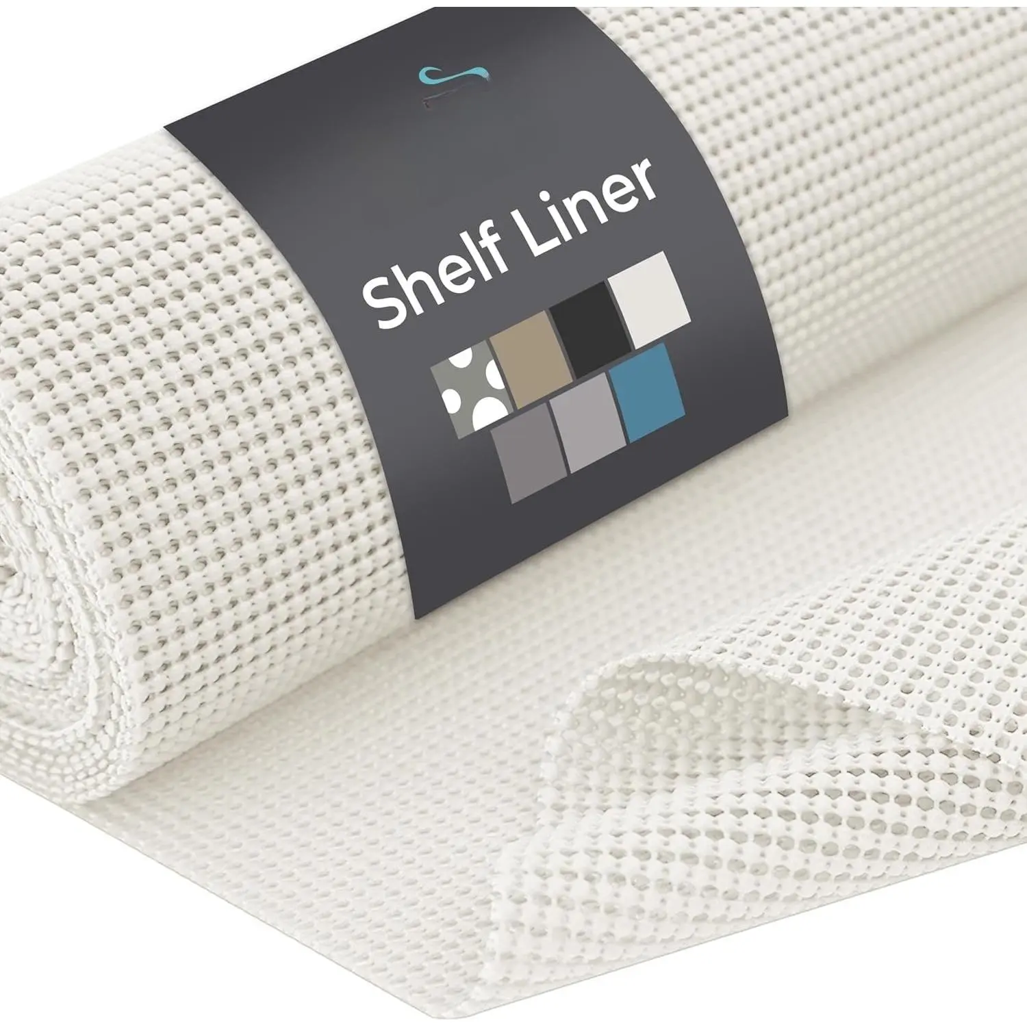 Shelf Drawer and Cabinet Liner, Durable with  Grip, 12 in x 20 FT, Non Adhesive Liners Protect Kitchen Cabinets and Cupboard, Pantry, Bathroom Drawers and Shelves, Desks, White