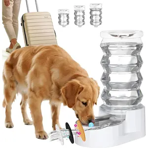 8L Stainless Steel Gravity Pet Water Dispenser – Auto-Refill Waterer with Filtered Hydration Design for Dogs & Cats, Fresher Daily Drinking for Multi-Pet Homes & Indoor Spaces