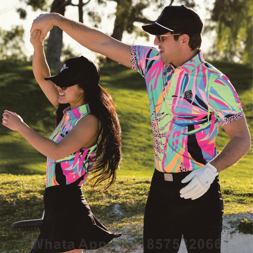 Summer Men Golf Polo Shirts Short Sleeve Casual Fashion Open Collar button Comfortable Breathable T-Shirts