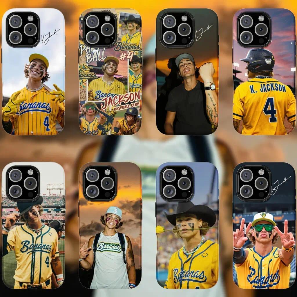 KJ Jackson Savannah Bananas Phone Case Baseball Fan Gift