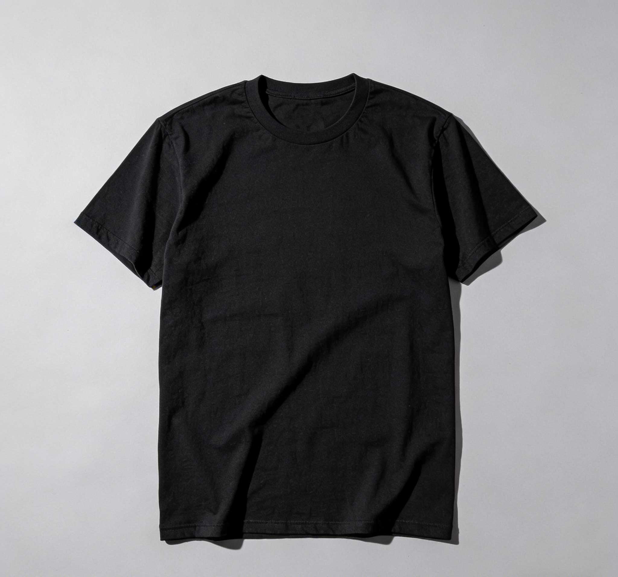 Watercolor blue daisy pattern T-shirt, women's casual floral print summer T-shirt