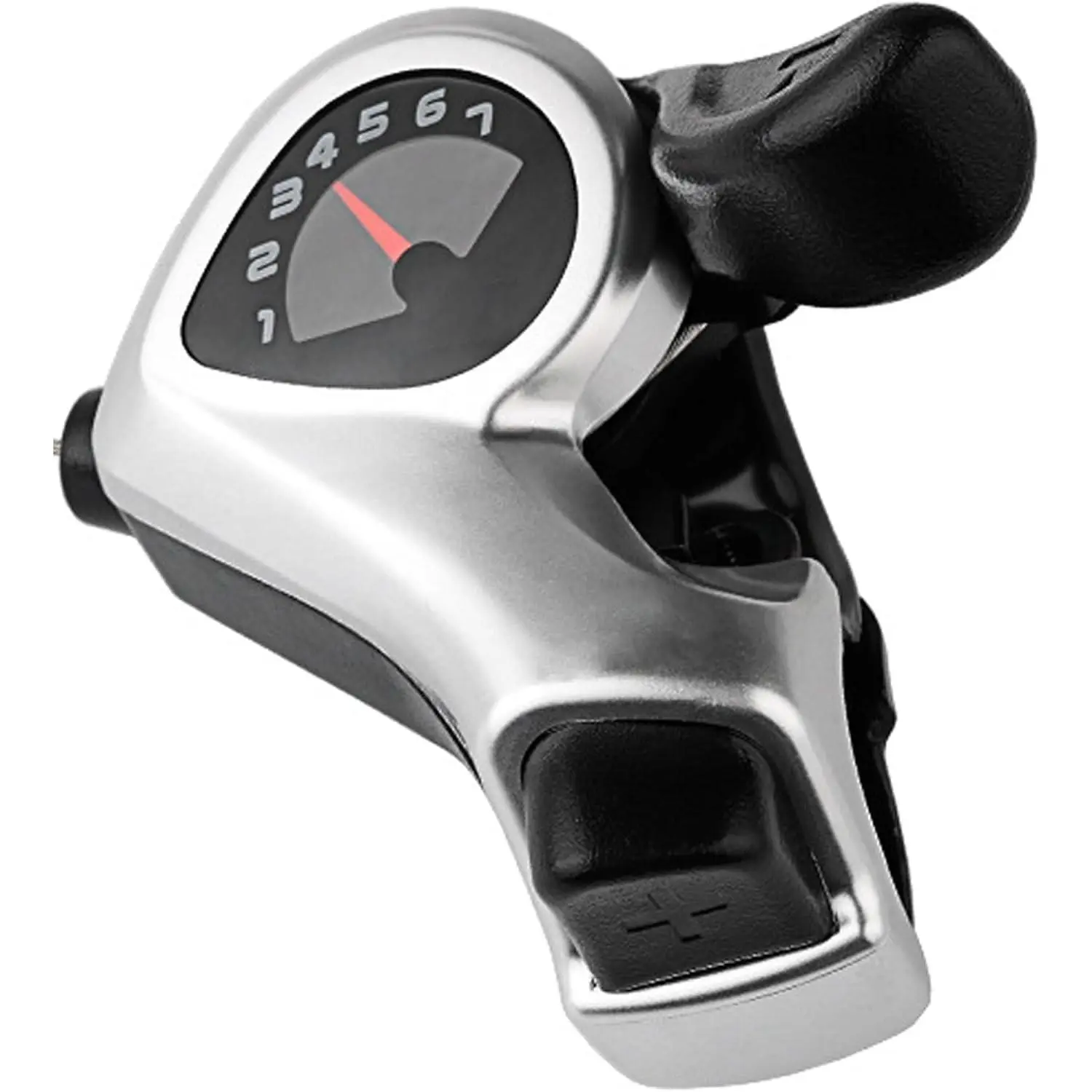 7 Speed Right Bike Trigger Shifter with Gear Display | 3x7 Thumb Shifter with Gear Indicator Bicycle Gear Shifters