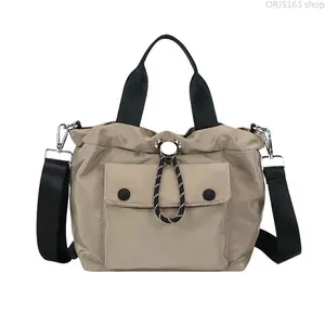 Durable Nylon Crossbody Bag, Stylish Lightweight Purse with Multiple Pockets and an Adjustable Strap for Daily Use and Travel, Bags