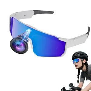 Sport Smart Glasses with 4GB Memory, , 8MP Camera, Video Recording,Build-in Myopia Inner Frame,Bluetooth Call ,Music Control ,AI Translation, 260Mah Battery, IP64 Waterproof