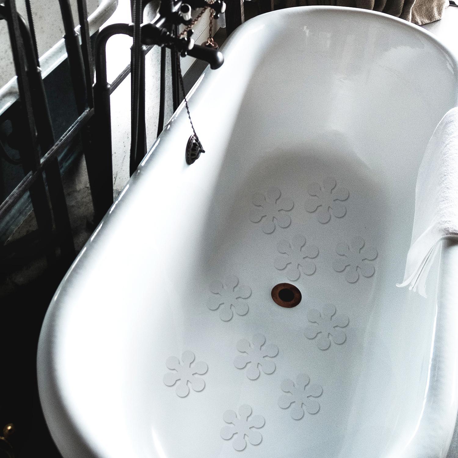 Snowflake Pattern Bath Sticker, Anti-slip Bath Sticker, Self-adhesive Bath Paper for Bathroom, Shower, Swimming Pool, Bath Tub Accessories, Bathroom Decor Supplies