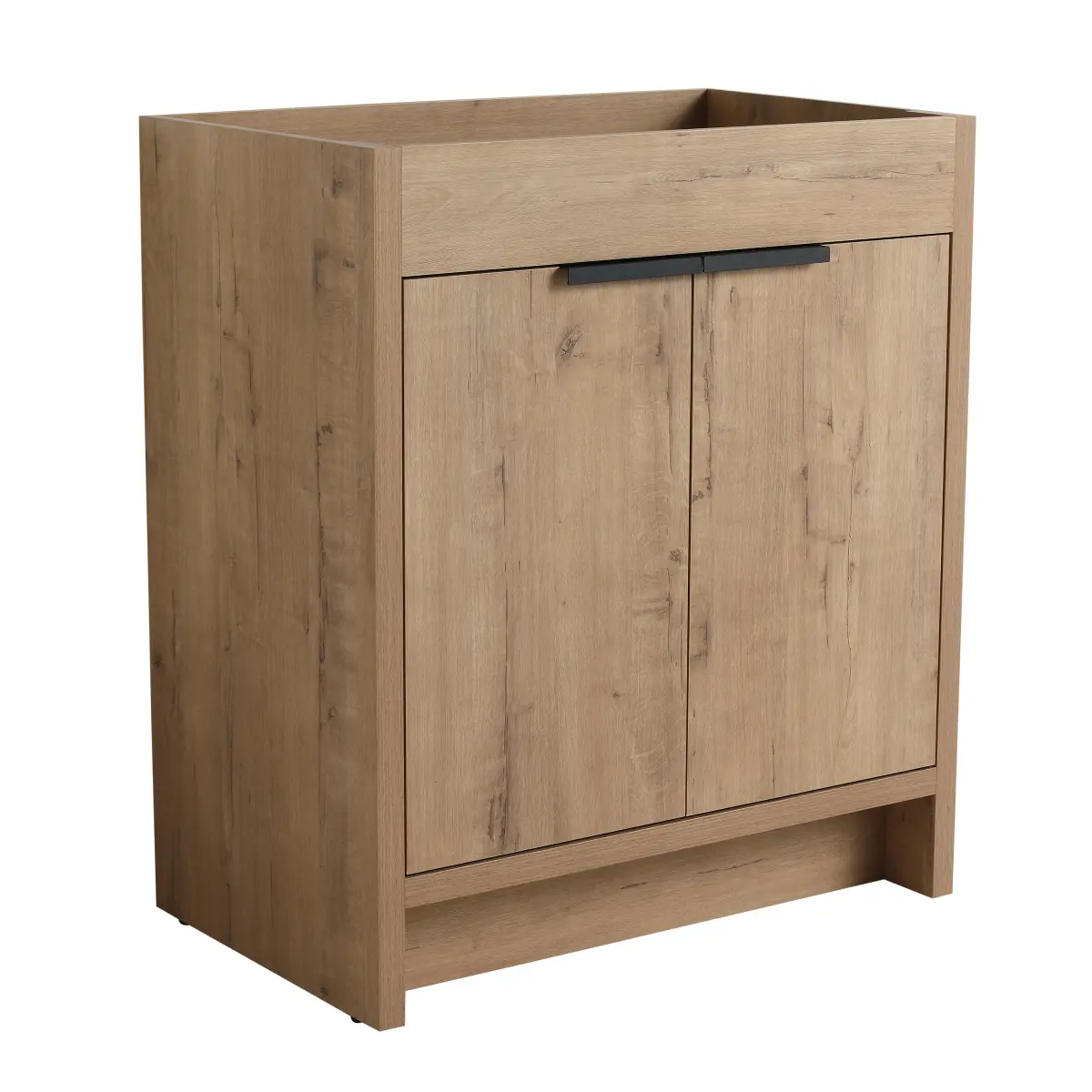 29.31"L*17.91"W*33.46"H Freestanding Bathroom Vanity Cabinet Without Countertop, Eco-Friendly Plywood Melamine Finish, Soft Close Doors Adjustable Inner Shelf, Modern Bathroom Storage Base Cabinet