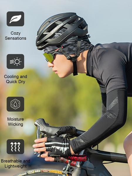 Men Skull Caps Soft Nylon Beanie Hats Stretchy Helmet Liner Multifunctional Headwear for Girls Women