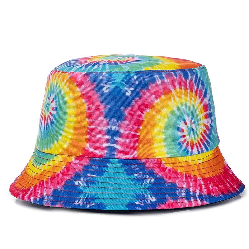 Unisex Bucket Cap Fruit Printing Hats Summer Double-sided Wear Man Women Cap Outdoor Sun Hat Classic Casual Panama Bucket Hat