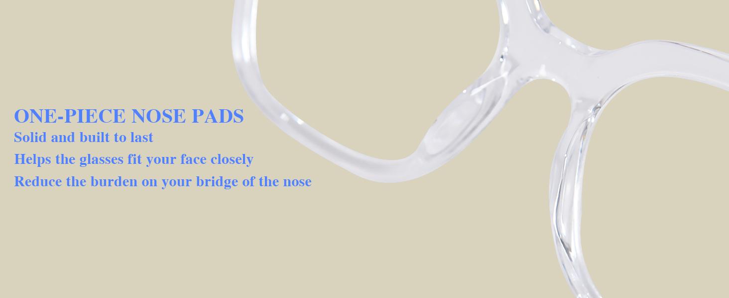 Progressive Multifocus Reading Glasses for Women Men Oversized Anti Blue Light Blocking Readers Square Eyeglasses