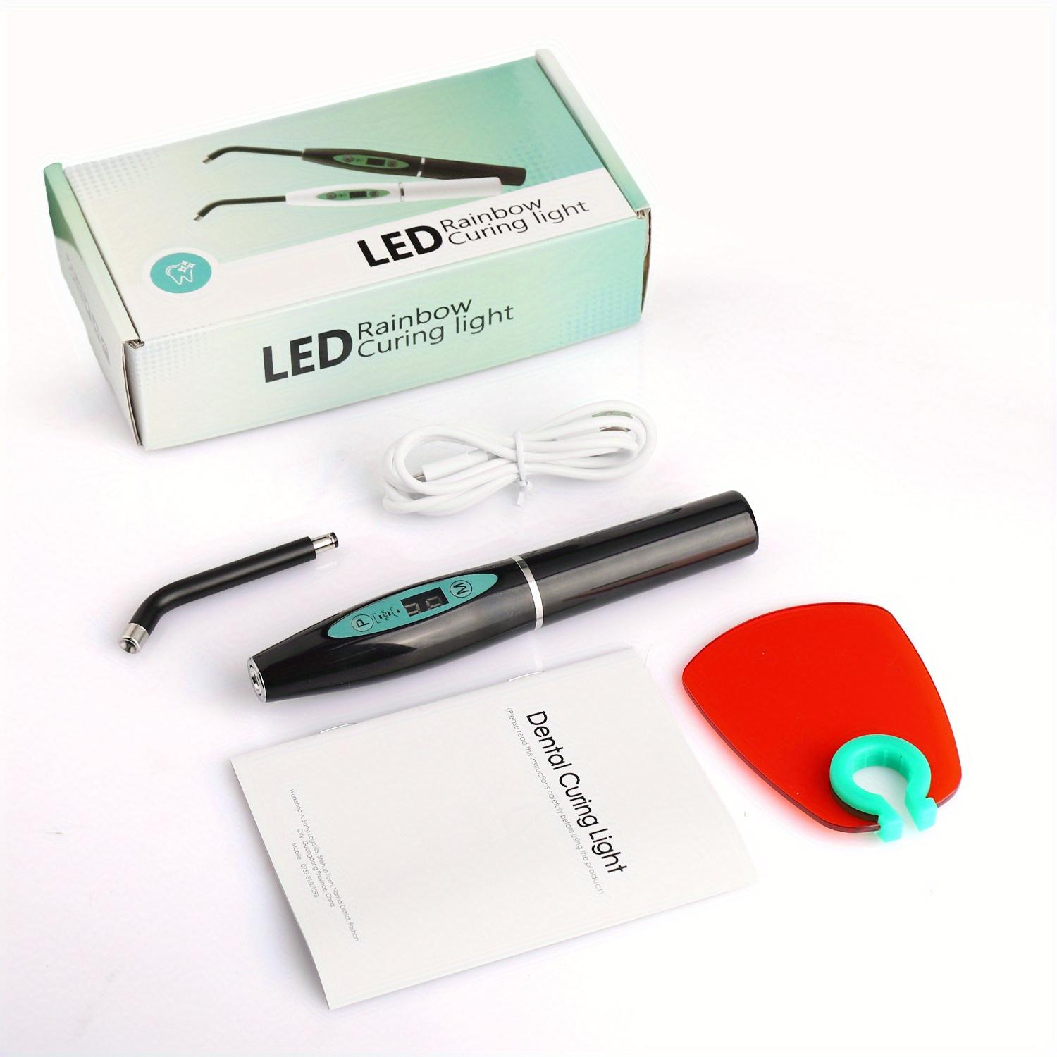 LED Teeth Whitening Dental Wireless Cordless LED CureCuring Light Lamp -Black & White,Suitable for familiesTeeth Cleaning Cost-Effective Oral Care Solution -Cleansing,holiday gift selection,perfect ift forParents,girlfriend/boyfriend gift