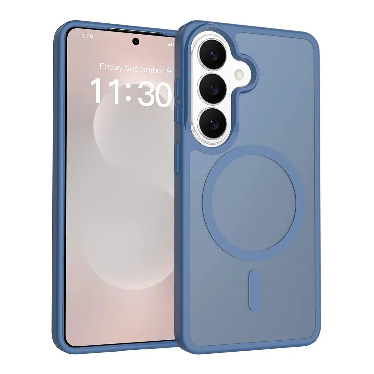 Ultra-Thin Wireless Charging Case for Samsung Galaxy S26 Plus S26+ TPU/PC Silky Smooth Touch Shockproof Cover for MagSafe Shell