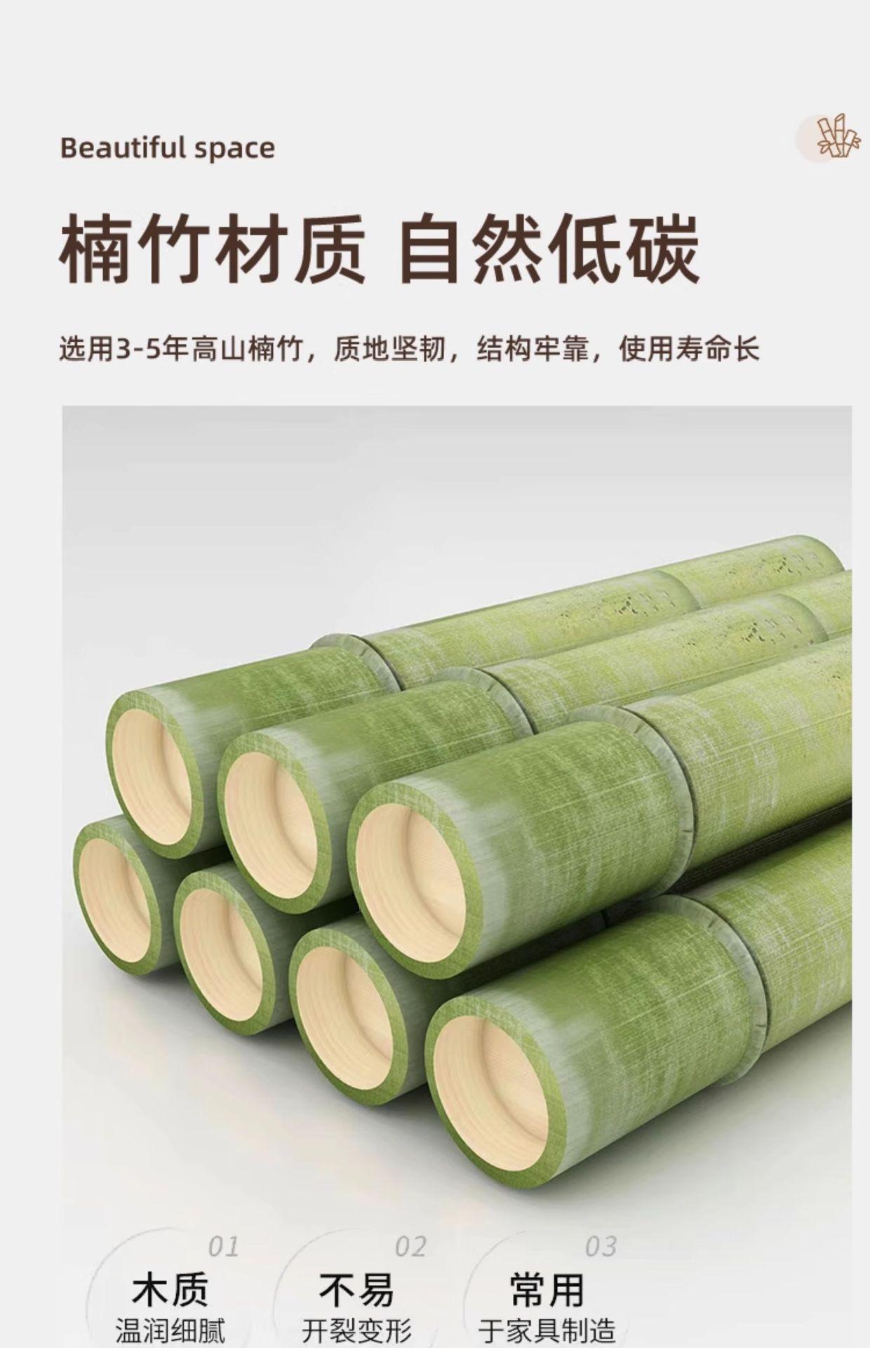 Non-Porous Bamboo Partition Storage Hook 3-5 Years Old Alpine Bamboo Material Double-Layer Storage for Entryway Reinforced Hook and Thickened Shelf Suitable for Bedroom Living Room Wall Storage Rack