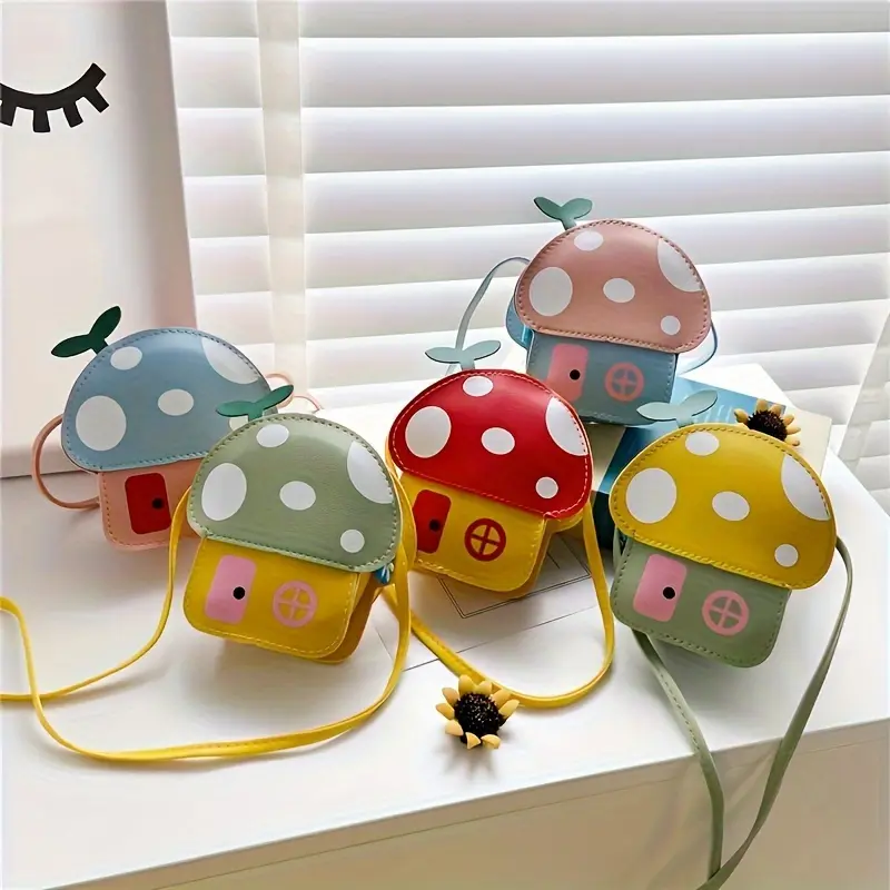 1pc New Small House Fashionable Crossbody Bag, Stylish Princess Change Bag