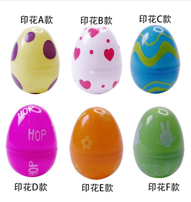 Easter Set DIY Colorful Eggs Cartoon Rabbit Egg Openable Eggshell Party Gift