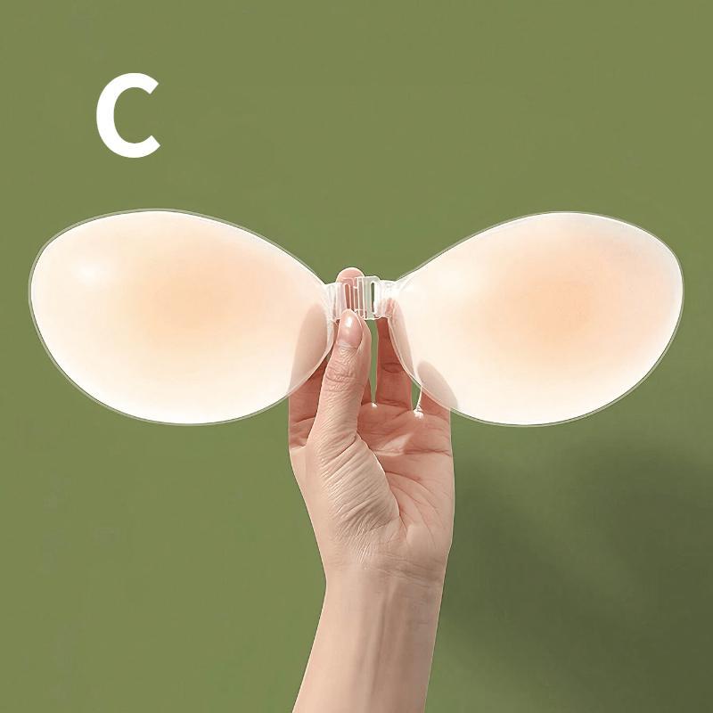 Silicone Invisible Strapless Bra, Self-adhesive Strapless Pusher Nipple Cover, Lingerie and Lingerie Accessories, Womenswear