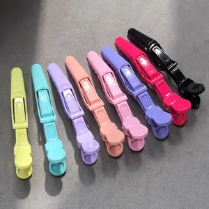 Hair Clips 4 Pack – Professional Alligator Clips For Hair, Hair Clips For Styling, Hair Styling Clips, Aligator Clips, Salon Hair Clips, Plastic Hair Clips