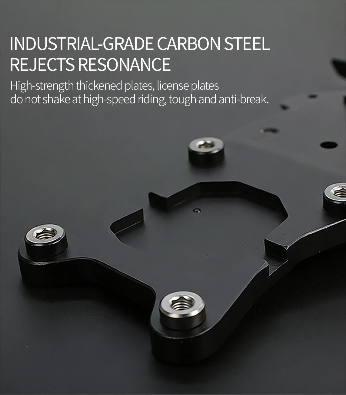 For Surron Ultra Bee Modified License Plate Bracket Modified Tail Light Holder Kit Quick Release Design UB License Plate Bracket