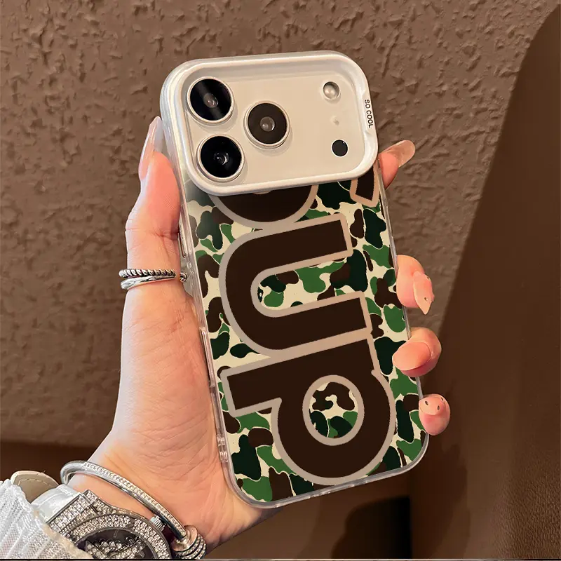 TPU Hard Shell Shockproof Anti-Drop Phone Case, Funny Protector Accessory for iPhone 17,16,15,14,13,12,11,XS MAX,X,XR - Multi-Model iOS Device Cover, Accessories