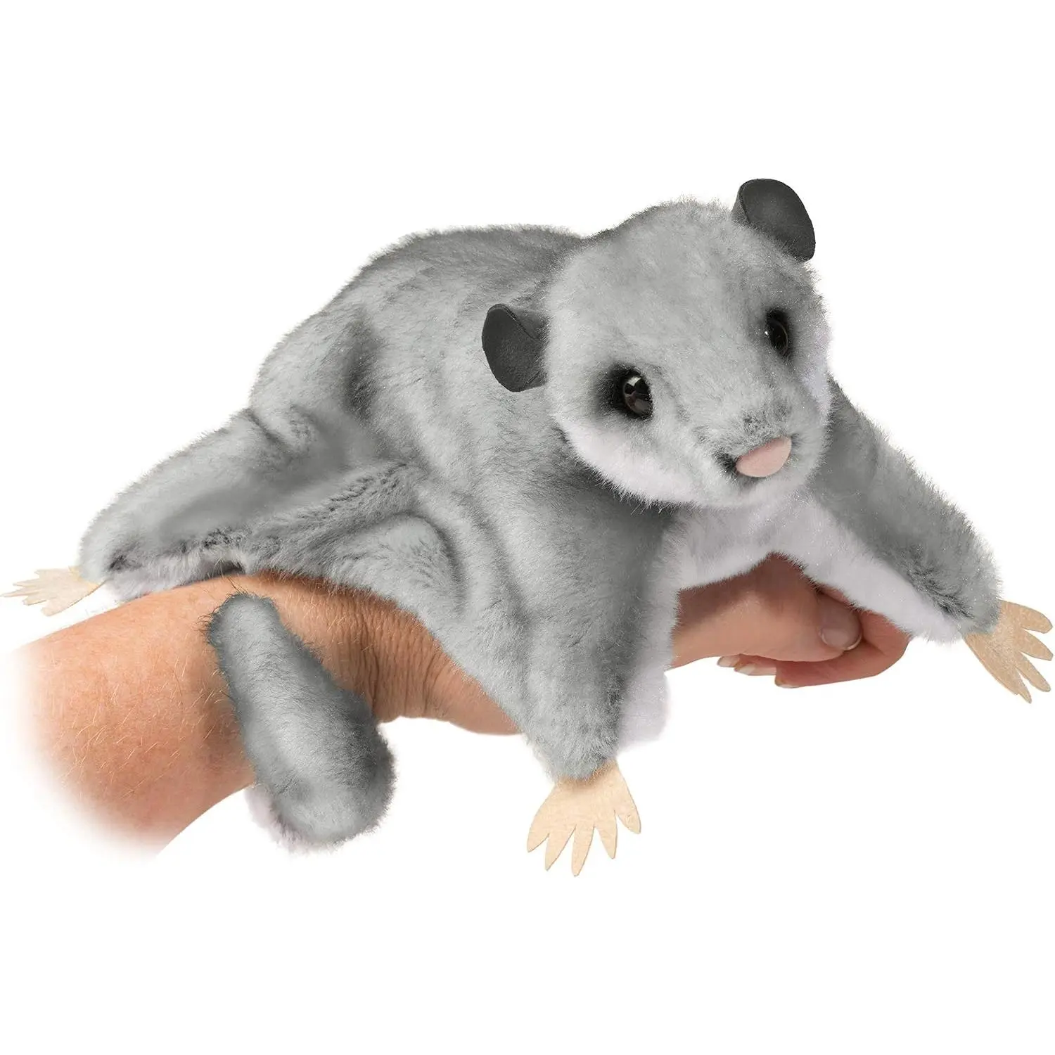 Squeek Sugar Glider Plush Stuffed Animal | 12 inch Long with Tail