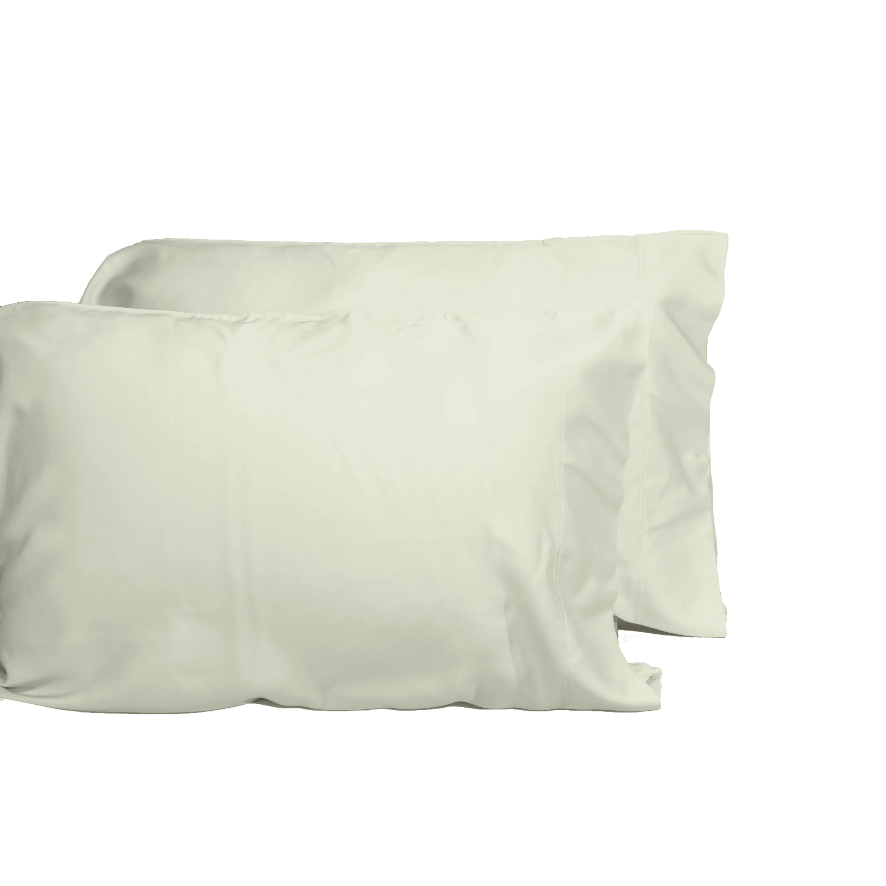 ARCH Luxurious Viscose Bamboo 2-Piece Pillowcase Set, Oeko-TEX Certified, King Size, Crème Color, Silky Soft, Breathable Cooling for Bedroom Sleep, Hotel-Grade Bedding, Home & Household Supplies