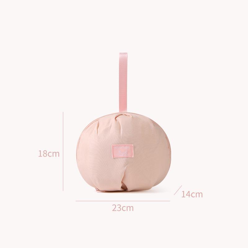 1pcs Portable Travel Underwear Socks Bra Organizer Bag Polyester Fiber Handheld Storage Bag for Intimate Clothes Ball Shaped