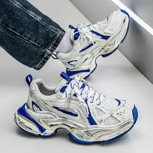 BDHJYDB Trendy New Vintage-Style Breathable Soft-Soled Casual Sports Shoes