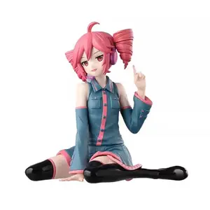 Original SEGA Utau Kasane Teto Premium Chokonose PVC Action Figure, Anime Collection Model, Toy for Birthday Gifting