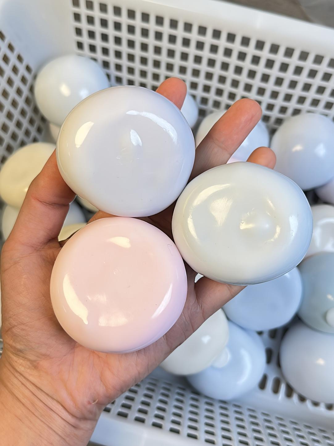 4PC Cute Mochi Squishy Toy Set, Soft Slow Rising Stress Relief Fidget Balls, Portable Sensory Squeeze Toys for Kids & Adults, Travel-Friendly Anti-Stress Toys for Camping, Outdoor Fun, Party Favors, Birthday Gifts, Easter, Christmas & Daily Relaxation Use