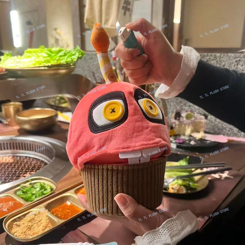 New Five Nights Cupcake Toy Soft Stuffed Animal Horror Game Character Cute Plushie Collectible Gift for Kids Game Fans