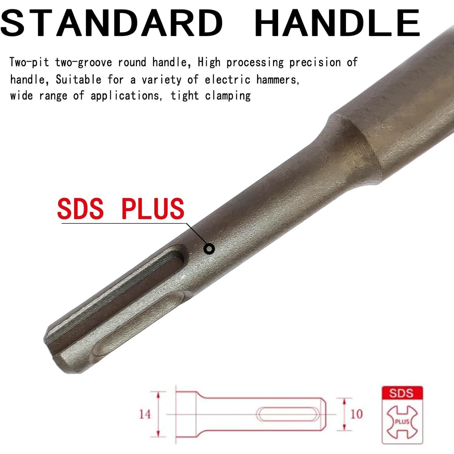 3" Wide SDS Plus Chisel, Tile , SDS Chisel Drill Bit, Wall and Floor Thin Layer Removal Slotting Chisel, SDS Plus Drill Bit, Renovation Spatula Tool, (3" X 6.5")