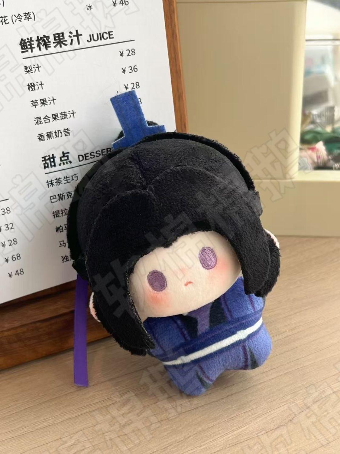 10cm Anime Jiang Cheng Cosplay Plush Doll Pendant Mo Dao Zu Shi Stuffed Toy Birthday Gift
