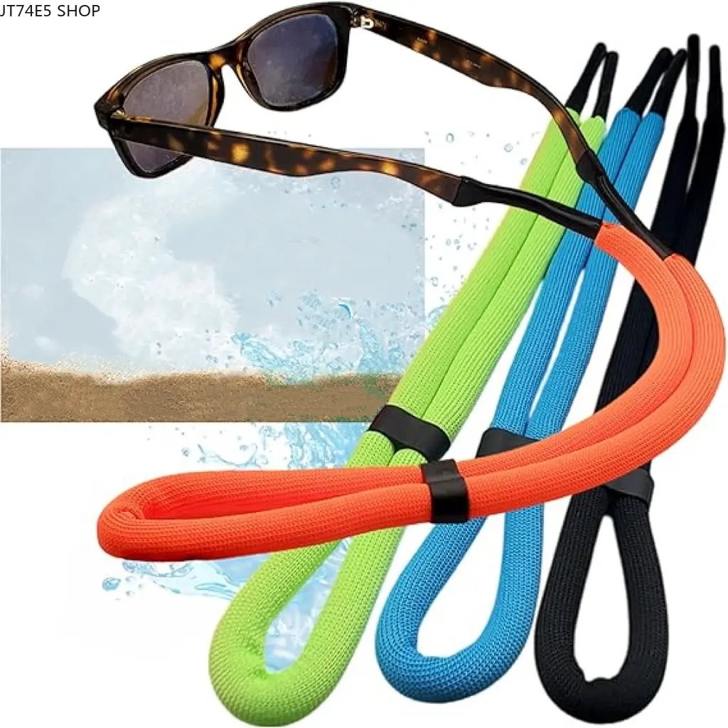 4Pcs diving glasses strap, adjustable buoyancy glasses lanyard