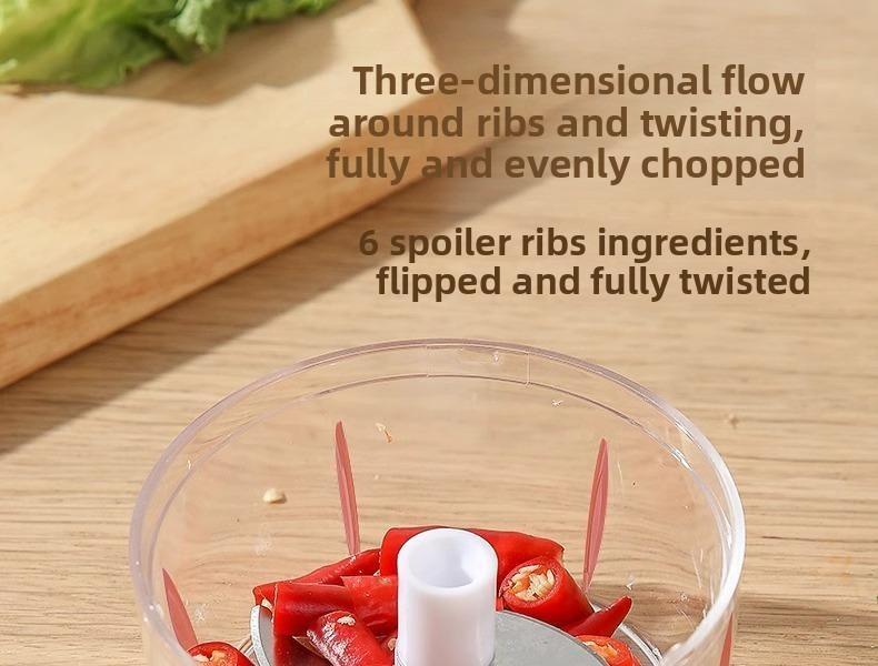 Manual garlic grinder, garlic mincer, garlic pounder, small household kitchen meat grinder