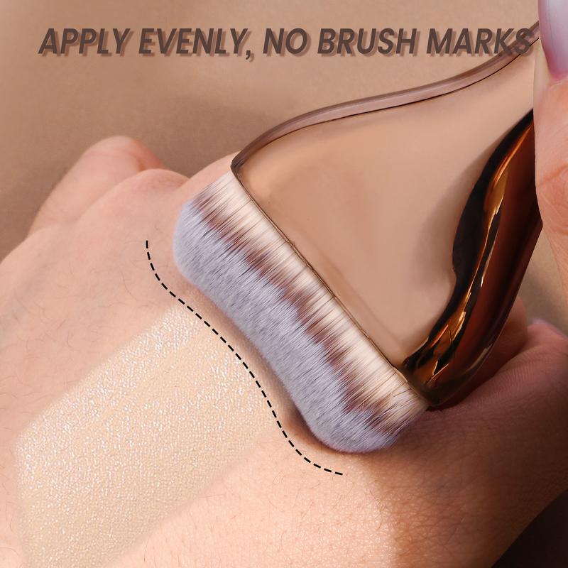 MAANGE 8pcs High-end Makeup Brush Set, Makeup Brushes Kits, Foundation Brush Loose Powder Brush Eyeshadow Brush Eyebrow Brush Blending Brush Nose Shadow Brush Eyeliner Brush Eyelash Brush, Perfect Gift for Beauty Enthusiasts