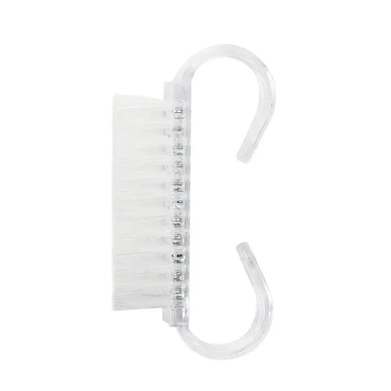 50pcs Nail Dust Cleaning Brushes | Small Angled Soft Brush for Acrylic Nail Powder Removal, Manicure Care Tool
