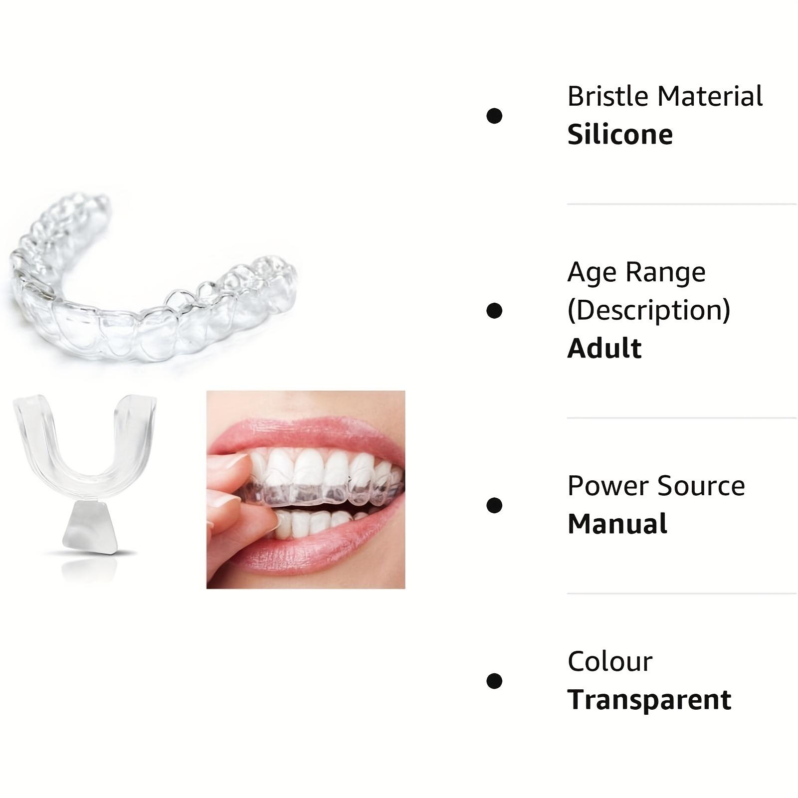 2025 New 2/4pcs Transparent Silicone Moldable Mouth Guard For Teeth Grinding Clenching Bruxism At Night, Anti Snoring Device, Mouth Protection, Custom Fit, For Adult And Youth