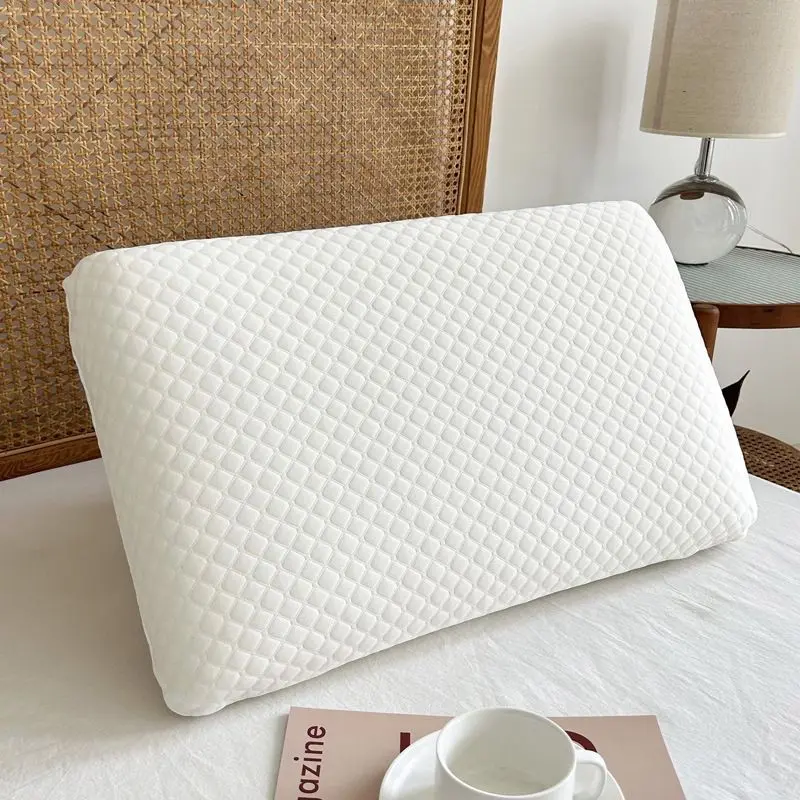 Memory Foam Cervical Pillow, Ergonomic Design, Breathable 3D Mesh Cover, Low Odor, Ideal for Side Sleepers, Office Naps, Hotel Use
