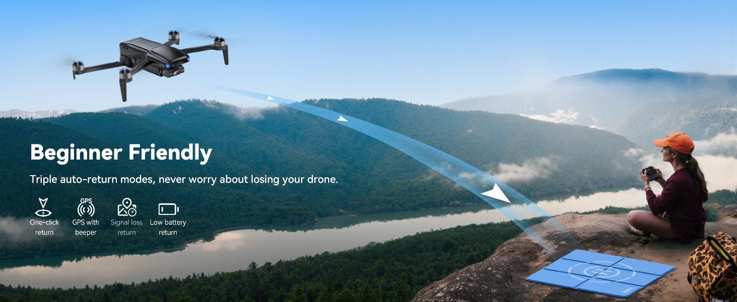 Ruko U11MINI 4K, Pocket Drones with Camera for Adults 4K Video 8K Photo, Under 249g, 3-Axis Gimbal EIS, 96 Min Flight Time, 20000ft FPV Transmission Professional Drone, AI Takeoff/Landing, Auto Return, GPS with Beeper, Beginner Friendly Ruko U11MINI 4K, Pocket Drones with Camera for Adults 4K Video 8K Photo, Under 249g, 3-Axis Gimbal EIS, 96 Min Flight Time, 20000ft FPV Transmission Professional Drone, AI Takeoff/Landing, Auto Return, GPS with Beeper, Beginner Friendly