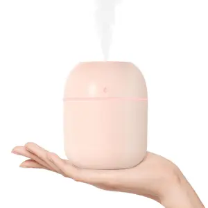 Ultrasonic Humidifier for Bedroom, Office & Indoor Plants – 24H Runtime, Ultra-Quiet <35dB, Aroma Diffuser, Night Light & Auto Shut-Off, USB Powered